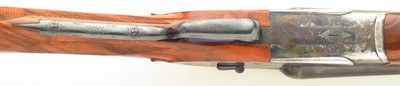 Kimber Valier Grade II 16 gauge, 26-inch fixed IC/M, ejectors, detachable sidelocks, AAA Turkish, 14.65 LOP, 6.6 pounds, box, layaway - Image 10 of 15
