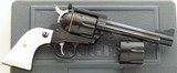 Ruger Lipsey's Exclusive Blackhawk .45 Colt & .45 ACP, flat top, 5.5, fluted, chamfered, hard case, manual, likely unfired