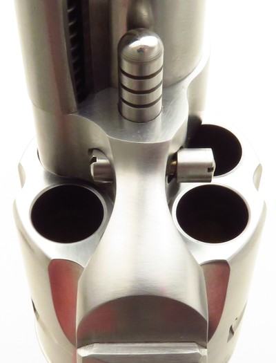 Ruger Blackhawk stainless flat top .45 Colt & .45 ACP, 4.65-inch, cased, 99 percent - Image 6 of 8
