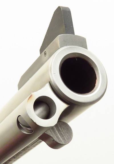 Ruger Blackhawk stainless flat top .45 Colt & .45 ACP, 4.65-inch, cased, 99 percent - Image 5 of 8