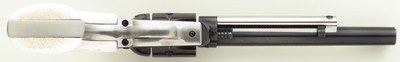 Custom Ruger Single Six .32 H&R Magnum, 6.5-inch, stag grips, fiber optic sights, tuned trigger, Bisley hammer, stainless housing & grip - Image 4 of 7