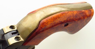 Customized Ruger Blackhawk .45 Colt & .45 ACP, 4.675-inch, brass grip, custom grips, great bore, case, 90 percent overall - Image 7 of 7