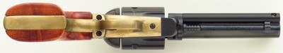 Customized Ruger Blackhawk .45 Colt & .45 ACP, 4.675-inch, brass grip, custom grips, great bore, case, 90 percent overall - Image 4 of 7