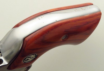 Ruger Super Blackhawk .44 Magnum, 5.5-inch, fluted, Bowen sight, tuned, custom pin, Bisley hammer, case, 80 percent - Image 7 of 8