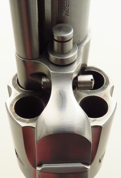 Ruger Super Blackhawk .44 Magnum, 5.5-inch, fluted, Bowen sight, tuned, custom pin, Bisley hammer, case, 80 percent - Image 6 of 8
