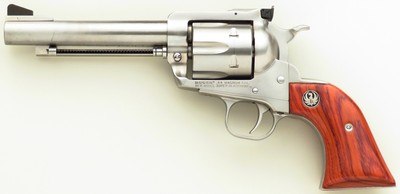 Ruger Super Blackhawk .44 Magnum, 5.5-inch, fluted, Bowen sight, tuned, custom pin, Bisley hammer, case, 80 percent - Image 2 of 8