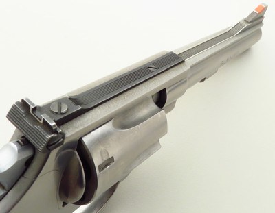 Smith & Wesson Model 631 .32 H&R Magnum, 1991, stainless, 4-inch, adjustable, round butt, great bore, layaway - Image 3 of 7