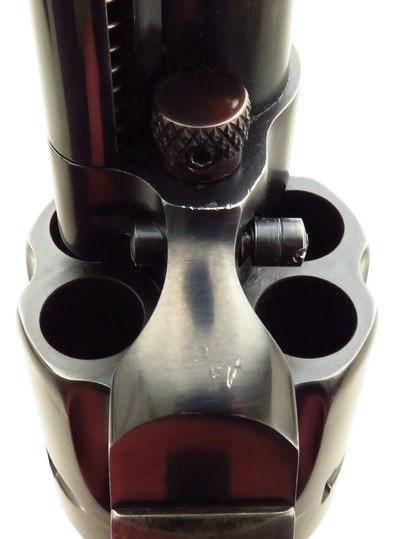 Custom Ruger Blackhawk .45 Colt, 4.65-inch, chamfered cylinder, transfer bar, custom sights & parts - Image 7 of 9