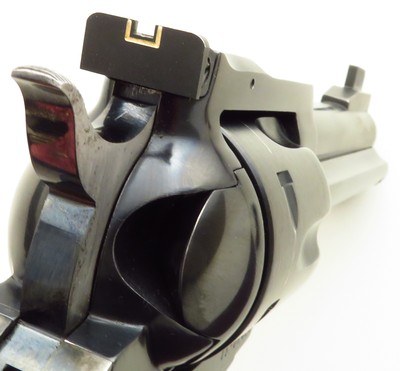 Custom Ruger Blackhawk .45 Colt, 4.65-inch, chamfered cylinder, transfer bar, custom sights & parts - Image 6 of 9