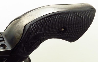 Custom Ruger Blackhawk .45 Colt, 4.65-inch, chamfered cylinder, transfer bar, custom sights & parts - Image 8 of 9