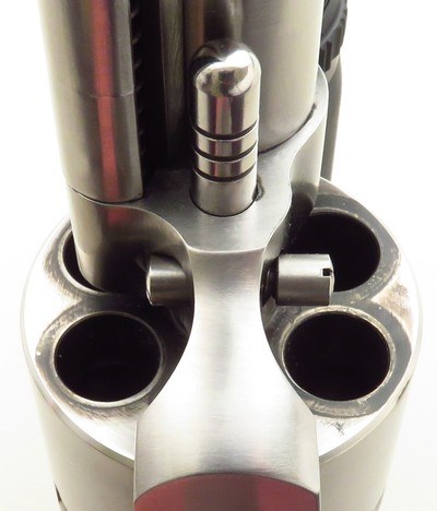 Ruger Super Blackhawk Bisley Hunter .44 Magnum, Burris 2x, 7.5-inch, sights, free spin cylinder conversion, extra Eagle grips, box, 99%, layaway - Image 5 of 7