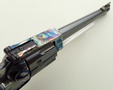 Custom Ruger Blackhawk .30 Carbine, tapering 7.5-inch barrel, Mag-Na-Port, color case, Super Blackhawk grip frame, ivory grips, layaway - Image 3 of 8