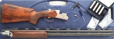 Beretta 687 Silver Pigeon III Trap Joel Etchen Special 12 gauge, JES, 32-inch, adjustable trigger & comb, six tubes, cased, extras,98 percent, layaway - Image 1 of 15