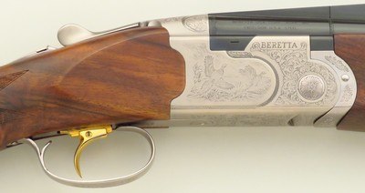 Beretta 687 Silver Pigeon III Trap Joel Etchen Special 12 gauge, JES, 32-inch, adjustable trigger & comb, six tubes, cased, extras,98 percent, layaway - Image 6 of 15