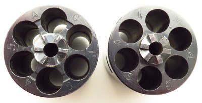 Custom Ruger Blackhawk three-caliber switch barrel revolver in .45 Colt, .45 ACP and .44 Magnum, strong condition, cased - Image 10 of 10