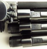 Custom Ruger Blackhawk three-caliber switch barrel revolver in .45 Colt, .45 ACP and .44 Magnum, strong condition, cased - Image 9 of 10
