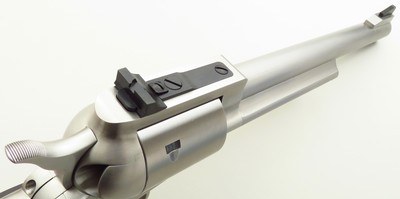 Freedom Arms Premier Grade Model 1997 .17 HMR, 7.5-inch, outstanding trigger, laminated, box, target, 99%, layaway - Image 4 of 11