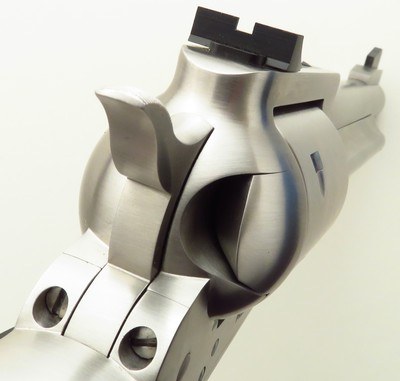 Freedom Arms Model 1997 Premier Grade .22 LR, 5.5-inch, adjustable, Micarta, target, box, flawless, layaway - Image 7 of 11