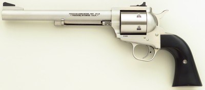 Freedom Arms Premier Grade 1997 .22 LR & .22 Magnum, 7.5, adjustable, tuned, OT, Micarta, target, box, 99 percent, layaway - Image 3 of 10