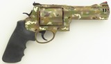 Smith & Wesson Model 460 XVR .460 Magnum, custom camo finish, 5-inch, brake, pristine bore, extras, cased, over 95 percent - Image 2 of 9