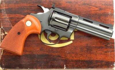 Colt Diamondback .38 Special, 1981, 4-inch, blued, box, at least 98% and likely unfired since proof, layaway - Image 1 of 9