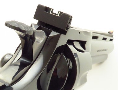 Colt Python .357 Magnum, 1995, 6-inch, polished blue, likely unfired, case, at least 98 percent, layaway - Image 8 of 9