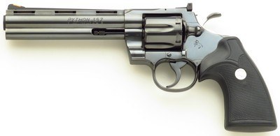 Colt Python .357 Magnum, 1995, 6-inch, polished blue, likely unfired, case, at least 98 percent, layaway - Image 3 of 9