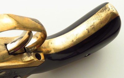 Gary Reeder Bandit 9mm, Single Six frame, 4.65-inch, scalloped, brass bird's head, free wheeling, tuned, box, layaway - Image 8 of 9