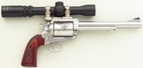 Gary Reeder Professional Hunter .41 GNR #2, Reeder stretch frame, serial GNR-018, 8-inch, Gunfighter grip, scope, T/C barrel, dies, ammo, 95%, layaway - Image 2 of 9