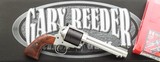 Gary Reeder Ultimate 410 .410 GNR, 6-inch, Bisley hammer, free wheeling, Gunfighter grip, tuned, dies, box, over 95 percent, layaway - Image 1 of 8