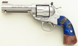 Gary Reeder Perfect Packin' Pistol .44 Special, 4.5-inch, flat top, Bisley hammer, jeweled, box, unfired since proof, 98%, layaway - Image 3 of 9