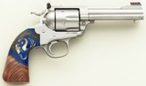 Gary Reeder Perfect Packin' Pistol .44 Special, 4.5-inch, flat top, Bisley hammer, jeweled, box, unfired since proof, 98%, layaway - Image 2 of 9
