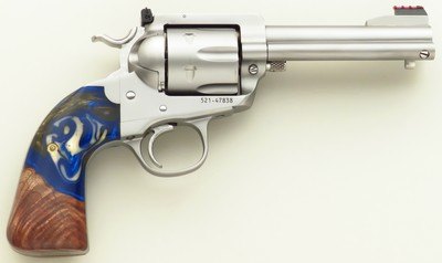 Gary Reeder Perfect Packin' Pistol .44 Special, 4.5-inch, flat top, Bisley hammer, jeweled, box, unfired since proof, 98%, layaway - Image 2 of 9
