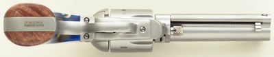 Gary Reeder Perfect Packin' Pistol .44 Special, 4.5-inch, flat top, Bisley hammer, jeweled, box, unfired since proof, 98%, layaway - Image 5 of 9
