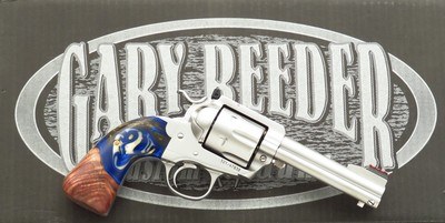 Gary Reeder Perfect Packin' Pistol .44 Special, 4.5-inch, flat top, Bisley hammer, jeweled, box, unfired since proof, 98%, layaway - Image 1 of 9