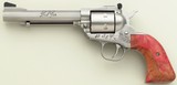 Gary Reeder Trail Gun .40 S&W, 5.5-inch octagon, jeweled rounded butt, custom grips. box, 97 percent, layaway - Image 3 of 8