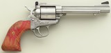 Gary Reeder Trail Gun .40 S&W, 5.5-inch octagon, jeweled rounded butt, custom grips. box, 97 percent, layaway - Image 2 of 8
