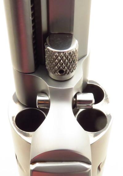 Gary Reeder Trail Gun .40 S&W, 5.5-inch octagon, jeweled rounded butt, custom grips. box, 97 percent, layaway - Image 7 of 8