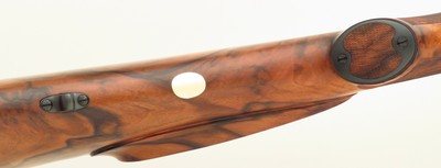 Granite Mountain Arms .300 H&H Magnum with custom stock by Glen Morovitz, banded, quarter rib, drop box (5+1), AAA English, new & unfired, layaway - Image 11 of 15