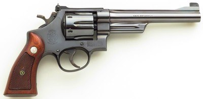 Smith & Wesson Model 27 (no dash) .357 Magnum, four screw, 6.5-inch, 1961, S207659, superb bore, 95 percent, layaway - Image 1 of 11