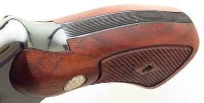 Smith & Wesson Model 27 (no dash) .357 Magnum, four screw, 6.5-inch, 1961, S207659, superb bore, 95 percent, layaway - Image 8 of 11