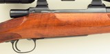 Left hand Goudy custom 7mm Remington Magnum, Mathieu, PacNor, Dayton Traister, Swarovski, AA English, skeleton, superb bore, 95 percent, layaway - Image 6 of 13
