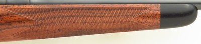 Left hand Aaron Little custom Winchester Model 70 .280 Ackley Improved, Krieger, Schmidt & Bender, 8 pounds, 14-inch LOP, superb bore, 97%, layaway - Image 13 of 15
