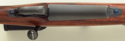 Left hand Aaron Little custom Winchester Model 70 .280 Ackley Improved, Krieger, Schmidt & Bender, 8 pounds, 14-inch LOP, superb bore, 97%, layaway - Image 7 of 15