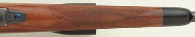 Left hand Aaron Little custom Winchester Model 70 .280 Ackley Improved, Krieger, Schmidt & Bender, 8 pounds, 14-inch LOP, superb bore, 97%, layaway - Image 14 of 15