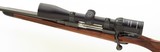 Left hand Aaron Little custom Winchester Model 70 .280 Ackley Improved, Krieger, Schmidt & Bender, 8 pounds, 14-inch LOP, superb bore, 97%, layaway - Image 3 of 15