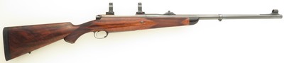 Left hand Aaron Little Winchester 70 .375 H&H Magnum, 4+1, 14.2 LOP, ERA, Talley, rust blue, never hunted, over 98%, layaway - Image 2 of 14