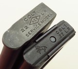 Colt Service Model Ace .22 LR, SM41866, adjustable, three magazines, box, papers, mirror bore, unfired, layaway - Image 9 of 10