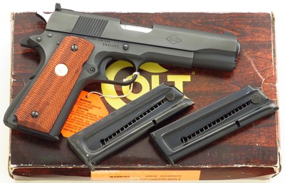 Colt Service Model Ace .22 LR, SM41866, adjustable, three magazines, box, papers, mirror bore, unfired, layaway - Image 1 of 10