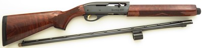 Remington 1100 Sporting .410, Ilion, 27-inch vent, upgraded walnut, five tubes, box, papers, barrel weight, unfired & unassembled, pristine, layaway - Image 2 of 4